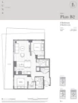 Luxe Lansdowne Plan B2 2 bed+ 2 bath