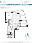 Azure 2 Plan E 2 bed+DEN+ 2 bath