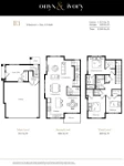 Onyx & Ivory Plan E1 3 bed+Flex+2