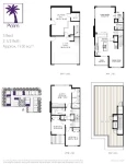 Gyro Beach Townhomes Palm 3 bed + 2,1_2 bath