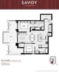 Savoy Plan SPH5 2 bed+DEN