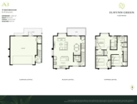 Elwynn Green Plan A1 3 bed+2