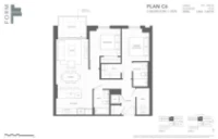 FORM Plan C6 2 bed+DEN+2 bath