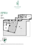 Hunter at Lynn Creek Plan SPH2 2 bed+2 bath