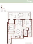Popolo Plan J 2 bed
