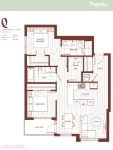 Popolo Plan Q 2 bed + DEN