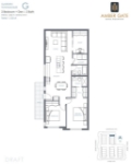 Amber Gate Plan G(Garden Townhouse) 2 bed+DEN+2 bath