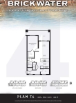 Brickwater Phase 4 Plan-T5-1-bed+DEN+1-bath