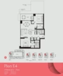 Eclipse Brentwood Plan E4 2 bed + DEN