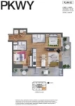 Parkway 1 - Aspect Plan E2 2 bed+2 bath