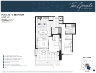 The Grande Plan A2 2 bed+2 bath