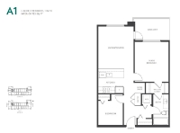 VIVA Plan A1 Junior 2 bed+1 bath