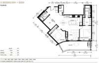 One Bear Mountain Plan B 2 bed+DEN