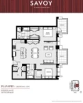 Savoy Plan SPH3 2 bed+DEN