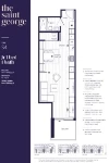 The Saint George Plan S4 Jr 1 bed + 1 bath