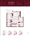5656 Balaclava Plan C1 2 bed+2bath