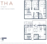 The Capstan Plan THA 3 bed+Flex+2