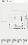 Natura on Forest’s Edge Plan 2BD-7 2 bed+DEN+2
