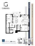 Gabriel Plan E5 2 Bed  + Flex + 2 Bath