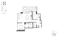 Smith and Farrow Plan B 2 bed + 2 bath