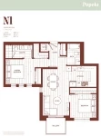 Popolo Plan N1 2 bed