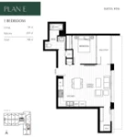 Prima Plan E 1 bed+1 bath