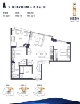 Horizon 21 Plan A 2 bed + 2 bath