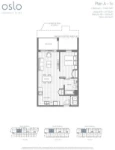 OSLO Plan A1c 1 bed+1 bath