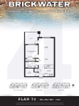 Brickwater Phase 4 Plan-T9-1-bed+DEN+1-bath