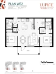 Lupine Walk Plan WE2 2 bed+DEN+2 bath
