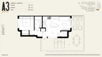 The Cut PHASE 2 Plan A3 1-Bedroom 1-Bathroom