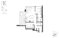 Smith and Farrow Plan E 2 bed + 2 bath