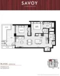 Savoy Plan B1 2 bed