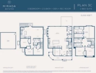 Mirada Estates Plan 3C 3 bed+2