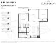 Aldergrove Town Centre phase2 Plan I 2 bed+2 bath