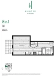 Hunter at Lynn Creek Plan Se1 Studio+1 bath