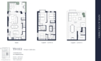 King & Columbia - Phase 2 Plan THE1 3 bed+2