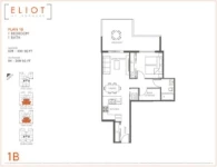 Eliot Plan 1B 1 bed+1 bath
