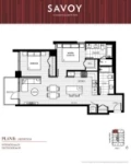 Savoy Plan B 2 bed