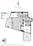 Hunter at Lynn Creek Plan SPH3 2 bed+DEN+2 bath