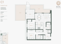 Sol Plan C1 2 bed+2 bath