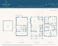 Mirada Estates Plan 1A 4 bed+3