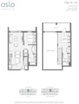 OSLO Plan B2a 2 bed+2 bath