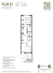 Woodland Block Plan B1 1 bed+Flex+1 bath
