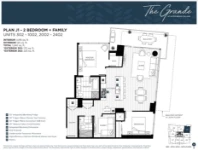 The Grande Plan J1 2 bed+Family+2 bath