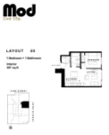 Mod Plan 05 1 bed+1 bath