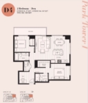 Holland Parkside Plan D4 2 bed+DEN+2 bath