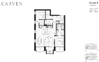 Carven Plan F 2 bed+2 bath