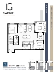 Gabriel Plan D1 2 Bed  + Den + 2 Bath