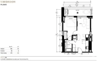 One Bear Mountain Plan B 1 bed